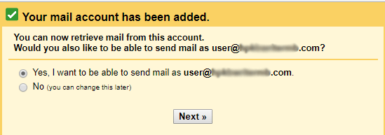 gửi email từ email tên miền