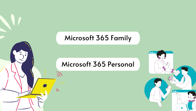 So sánh Microsoft 365 Family và Personal